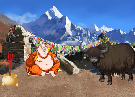 Head to Nepal with your companions!